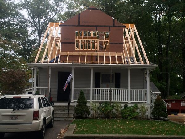 home addition in progress - additional room