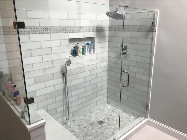 Bathroom remodeling - custom shower